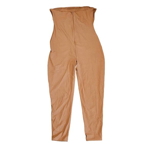 SKIMS All In One Sleeveless Jumpsuit Caramel Full Body Plus Size 4x (BS-BSF-0758 - Picture 2 of 10